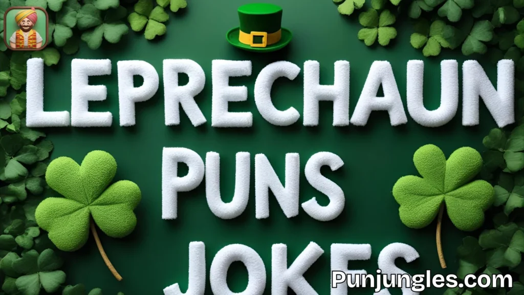 Cute Leprechaun Puns for Kids