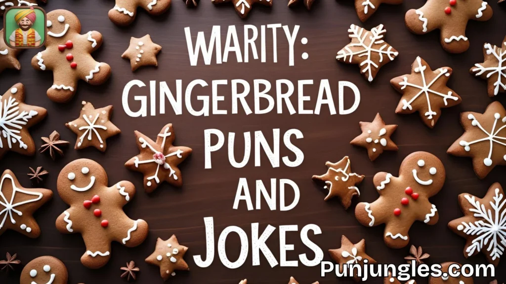 Gingerbread Couple Puns for the Sweethearts 