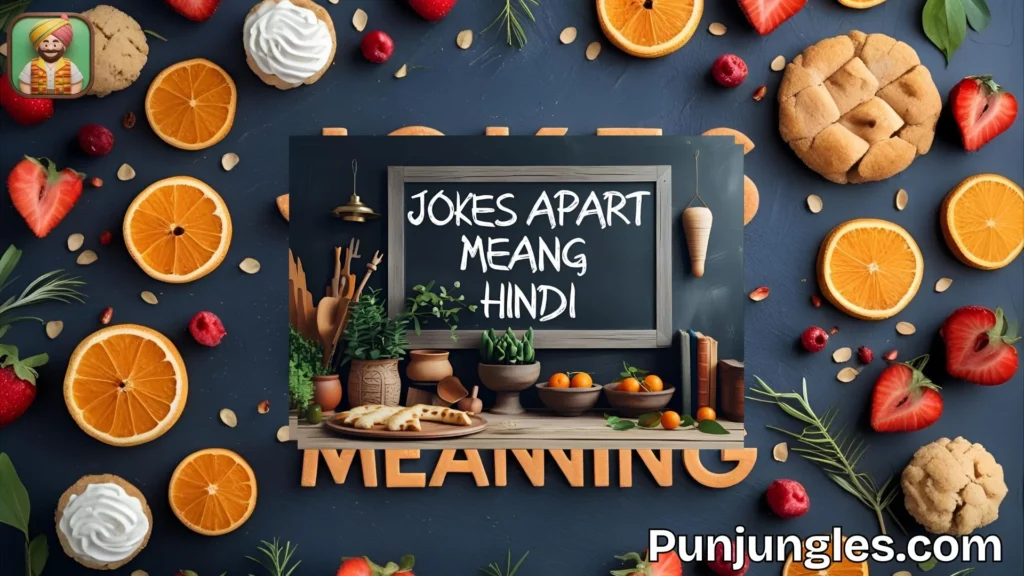 Jokes Apart Meaning in Hindi