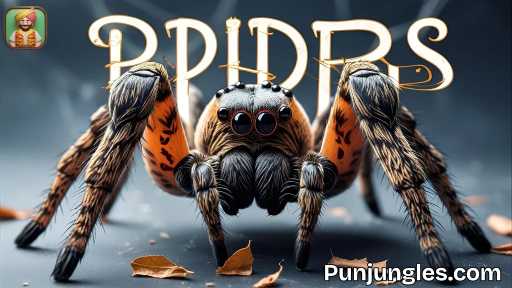 Spider Puns for Social Media Captions