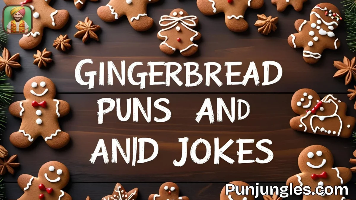 501+ Gingerbread Puns and Jokes 2025 