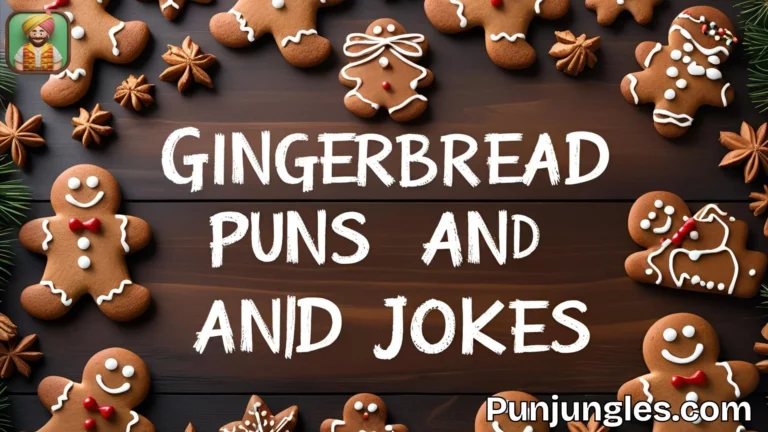 501+ Gingerbread Puns and Jokes 2025 
