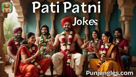 501+ Pati Patni Jokes 2025
