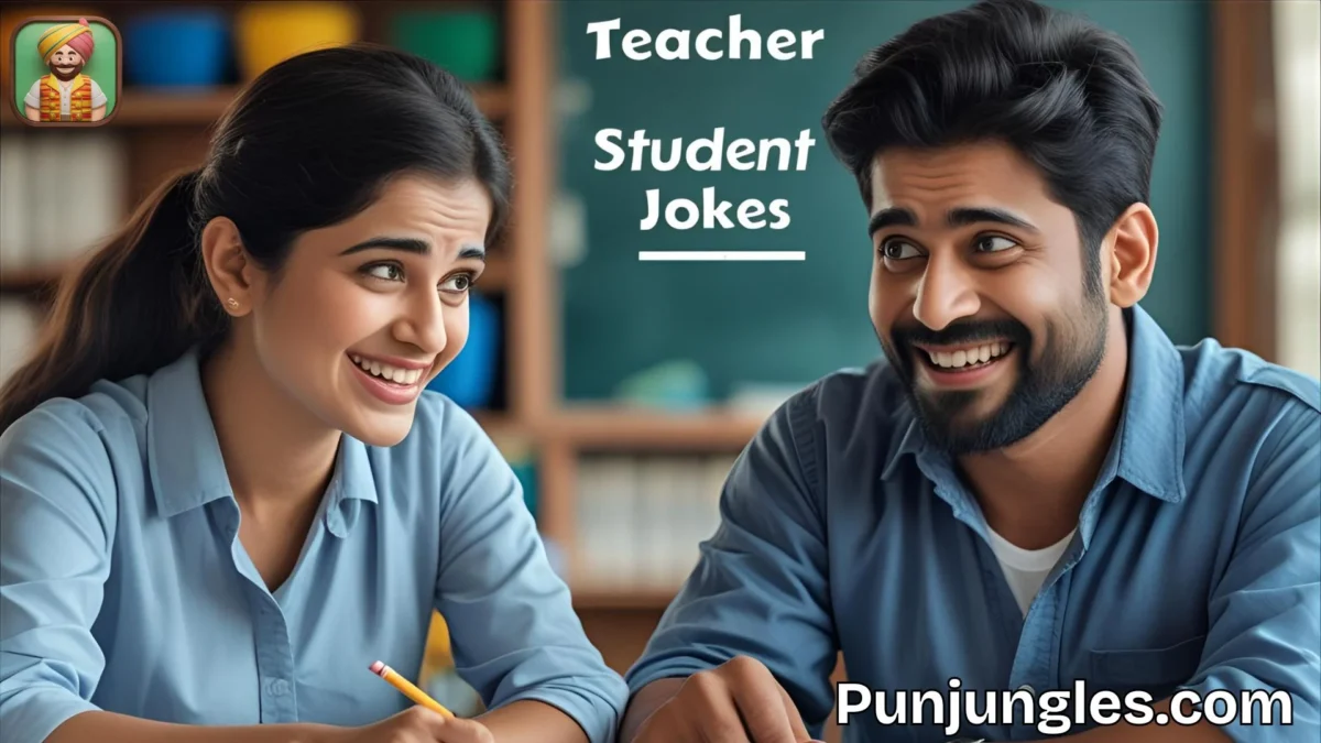 501+ Teacher Student Jokes in Hindi 2025