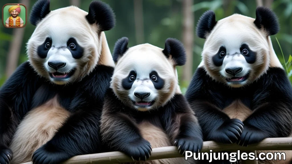Bamboo-Themed Panda Puns