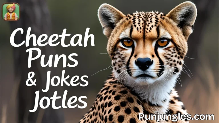 501+ Cheetah Puns and Jokes 2025