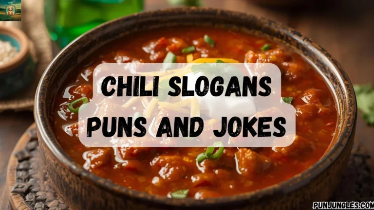 550+ Chili Slogans Puns and Jokes 2025-2026