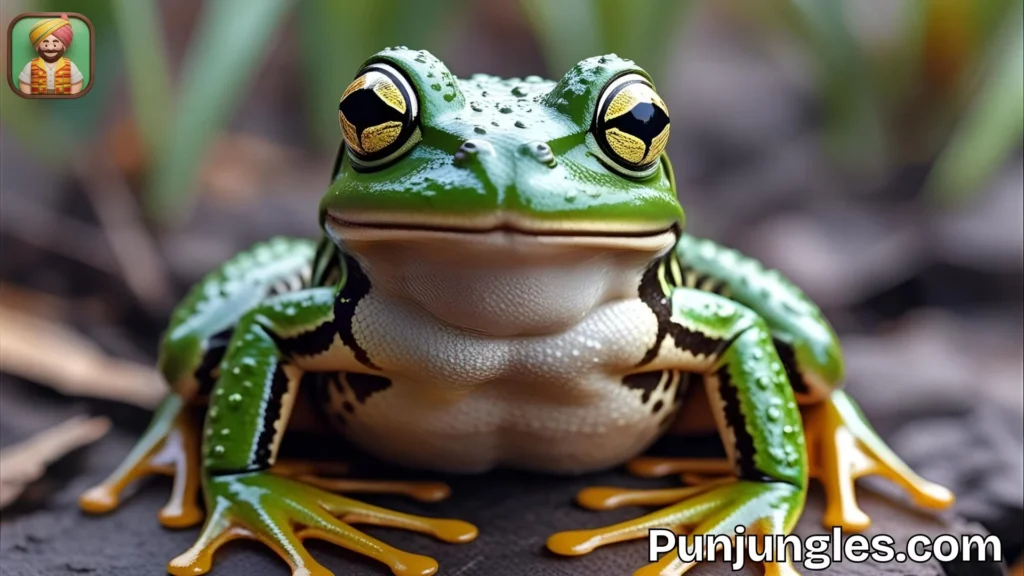 Frog Puns for Kids That Are Totally Tad-table