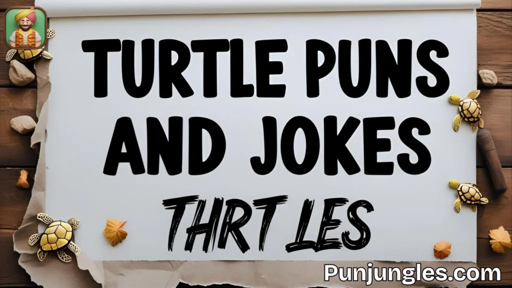 Slow and Steady Turtle Puns