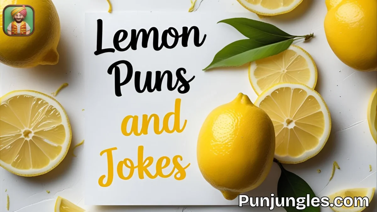501+ Lemon Puns and Jokes 2025