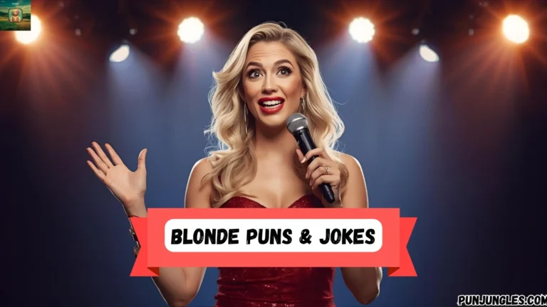 501+ Blonde Puns & Jokes 2025-2026