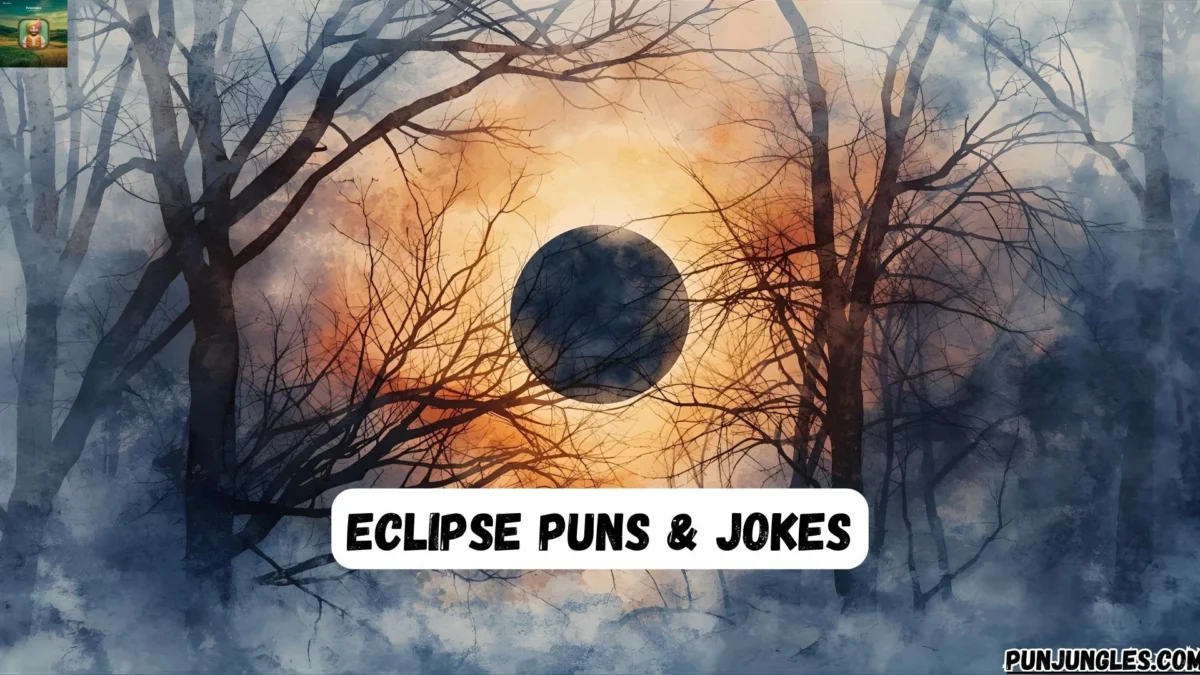 501+ Eclipse Puns & Jokes (Total, Solar, One Liners, Funny, Etc.) 2025-2026 🌞🌑