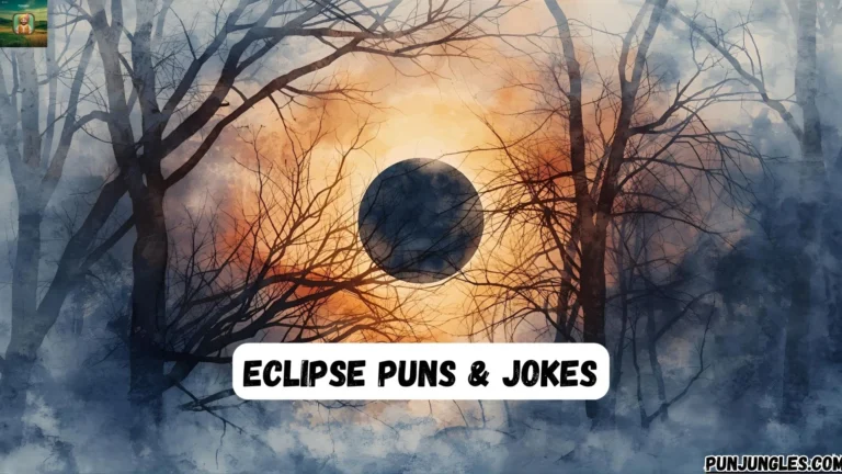501+ Eclipse Puns & Jokes (Total, Solar, One Liners, Funny, Etc.) 2025-2026 🌞🌑