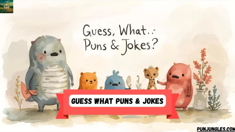 501+ Guess What Puns & Jokes 2025-2026