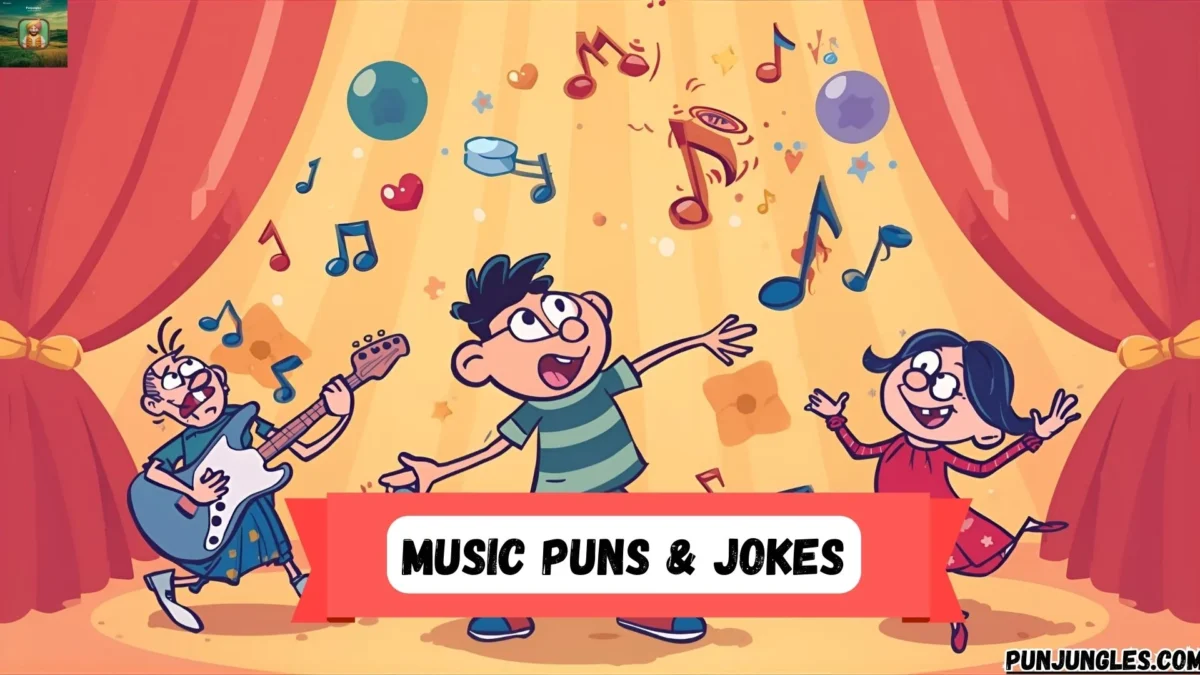 501+ Music Puns & Jokes 2025-2026