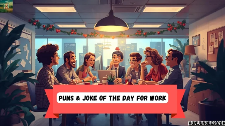 501+ Puns & Joke of the Day for Work 2025-2026