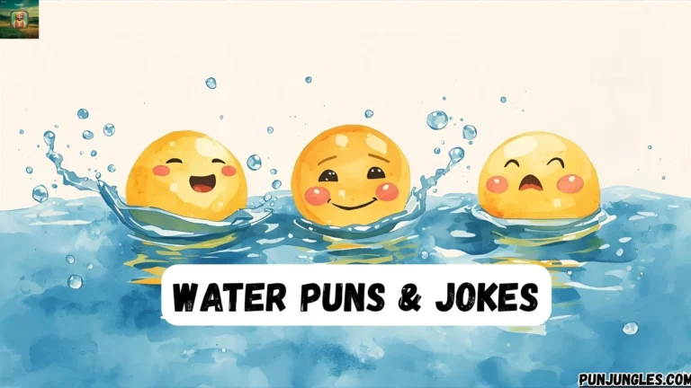 501+ Water Puns & Jokes 2025-2026 