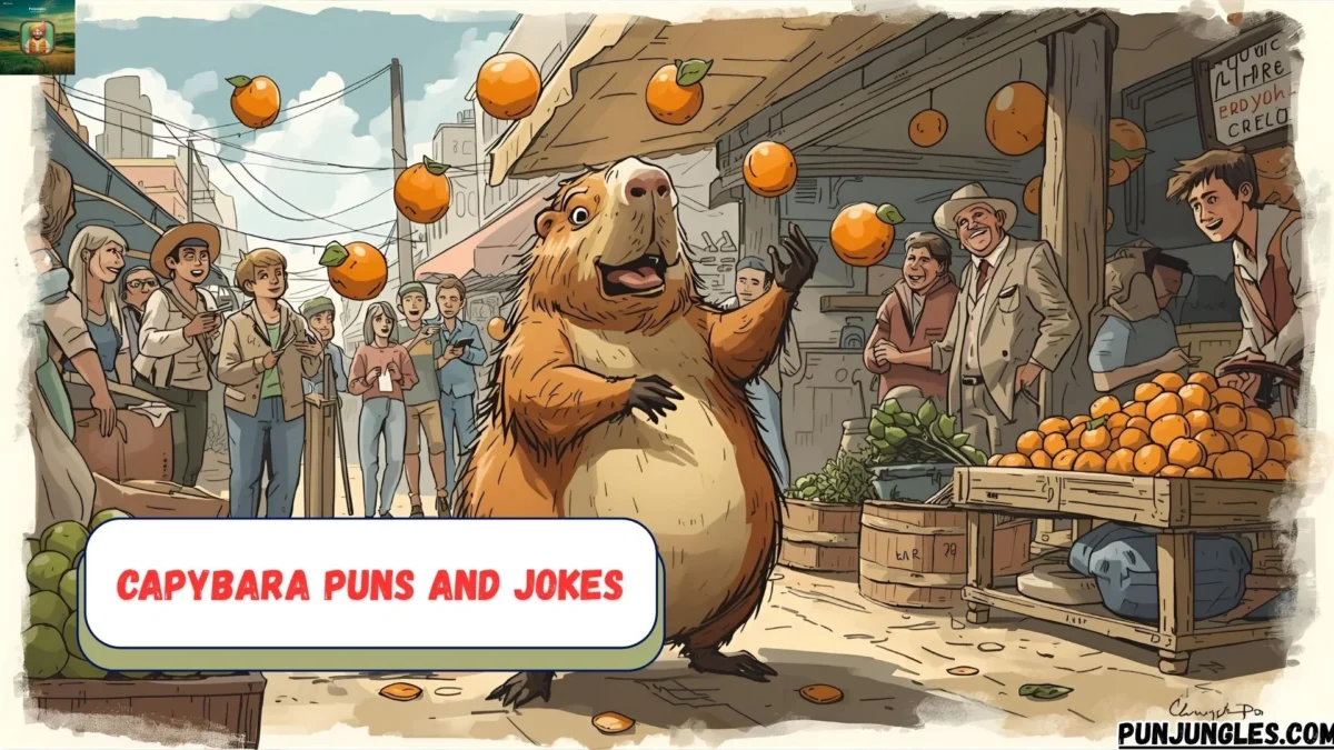 501+ Capybara Puns and Jokes 2025-2026
