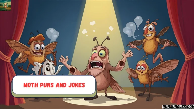 501+ Moth Puns and Jokes 2025-2026
