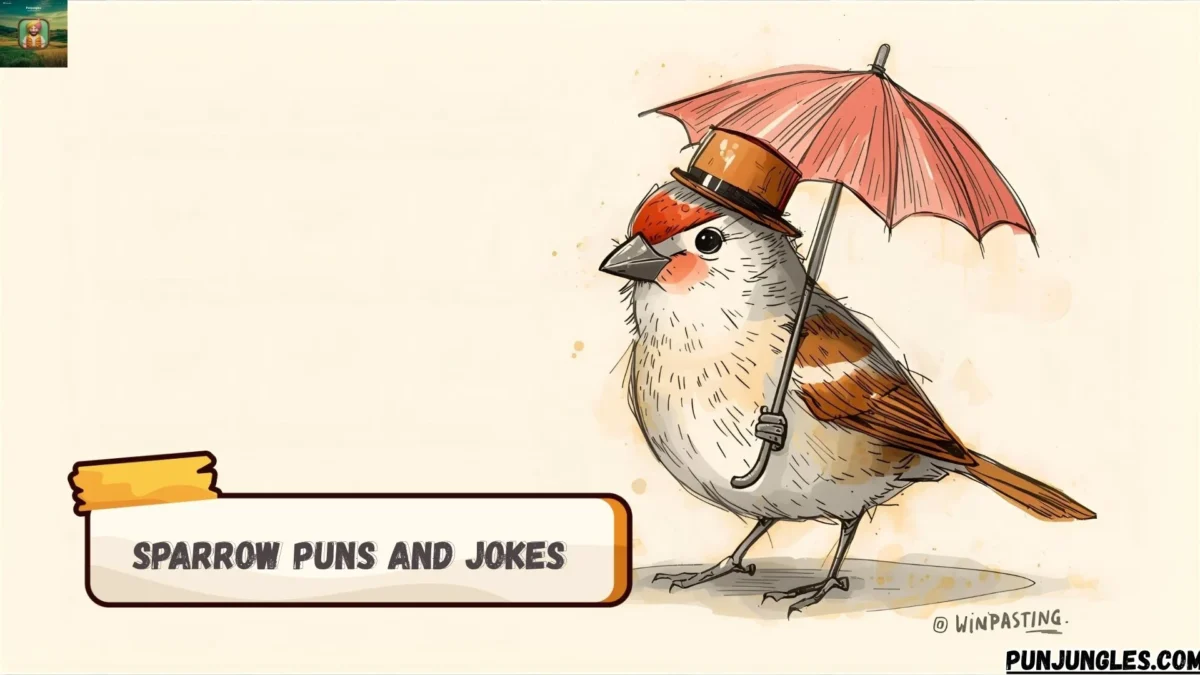 501+ Sparrow Puns and Jokes 2025-2026